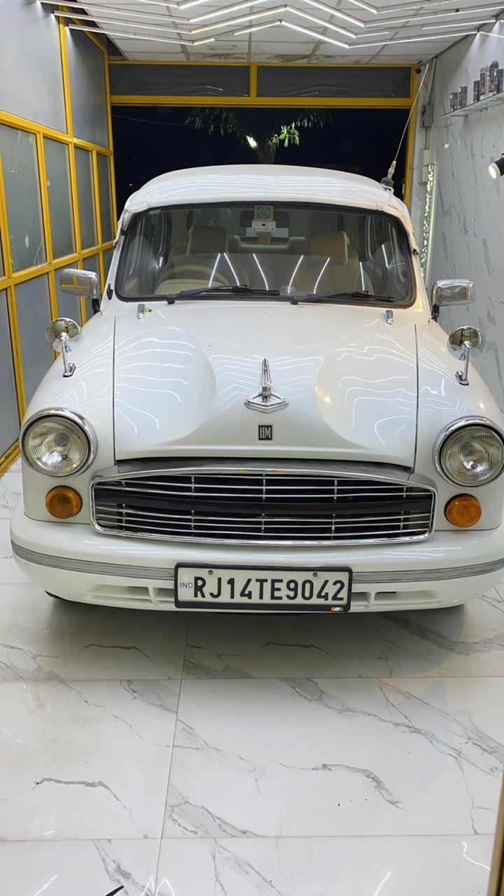 Original Ambassador car from the Rajasthan By Car and Driver fleet