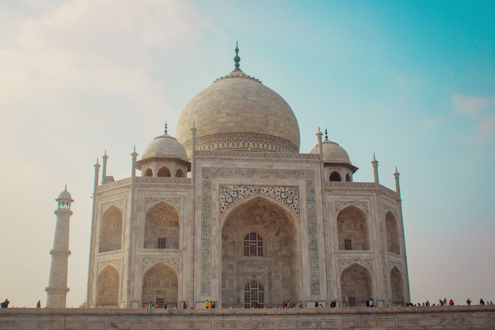 The Taj Mahal in Agra