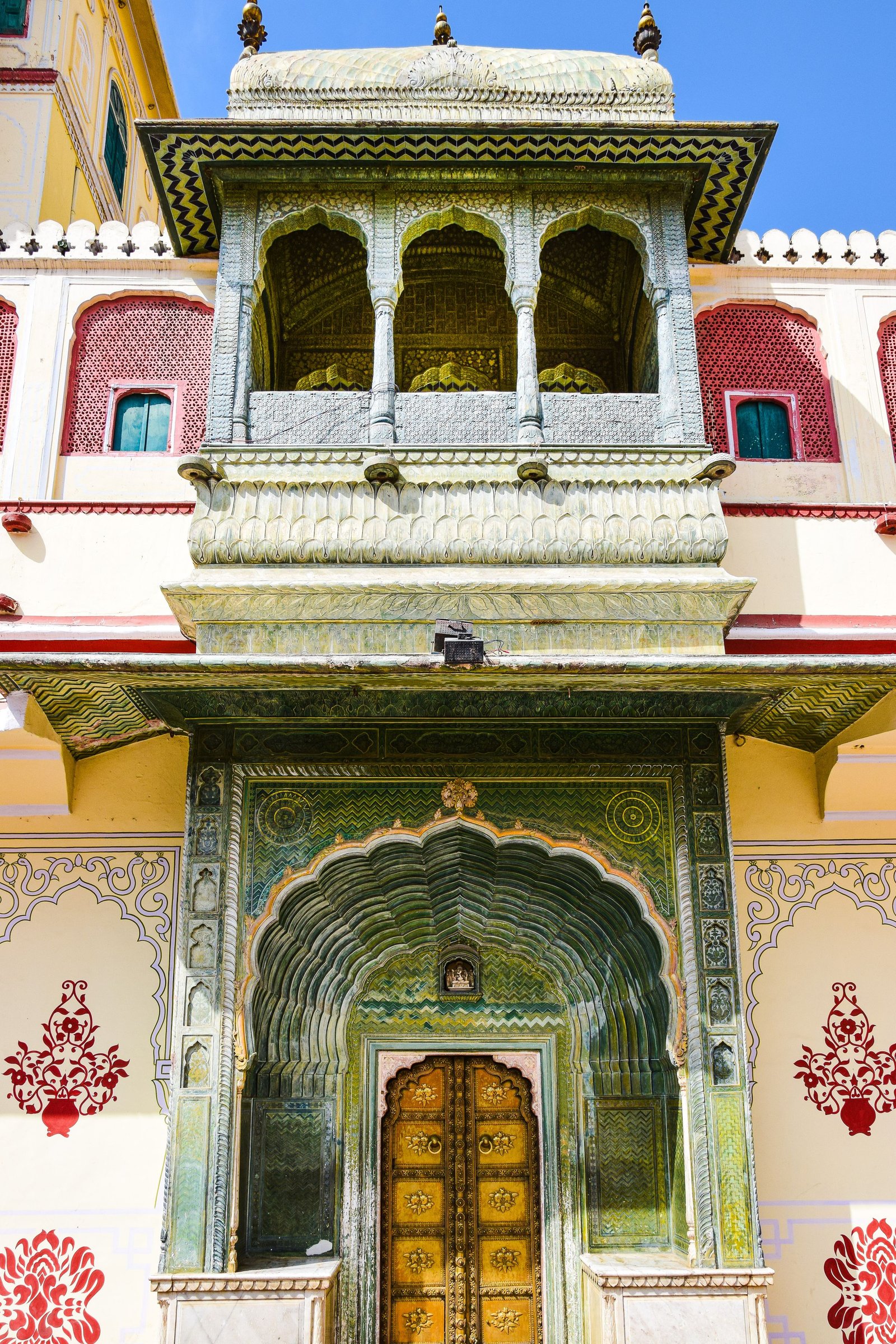 City Palace Courtyards, Jaipur