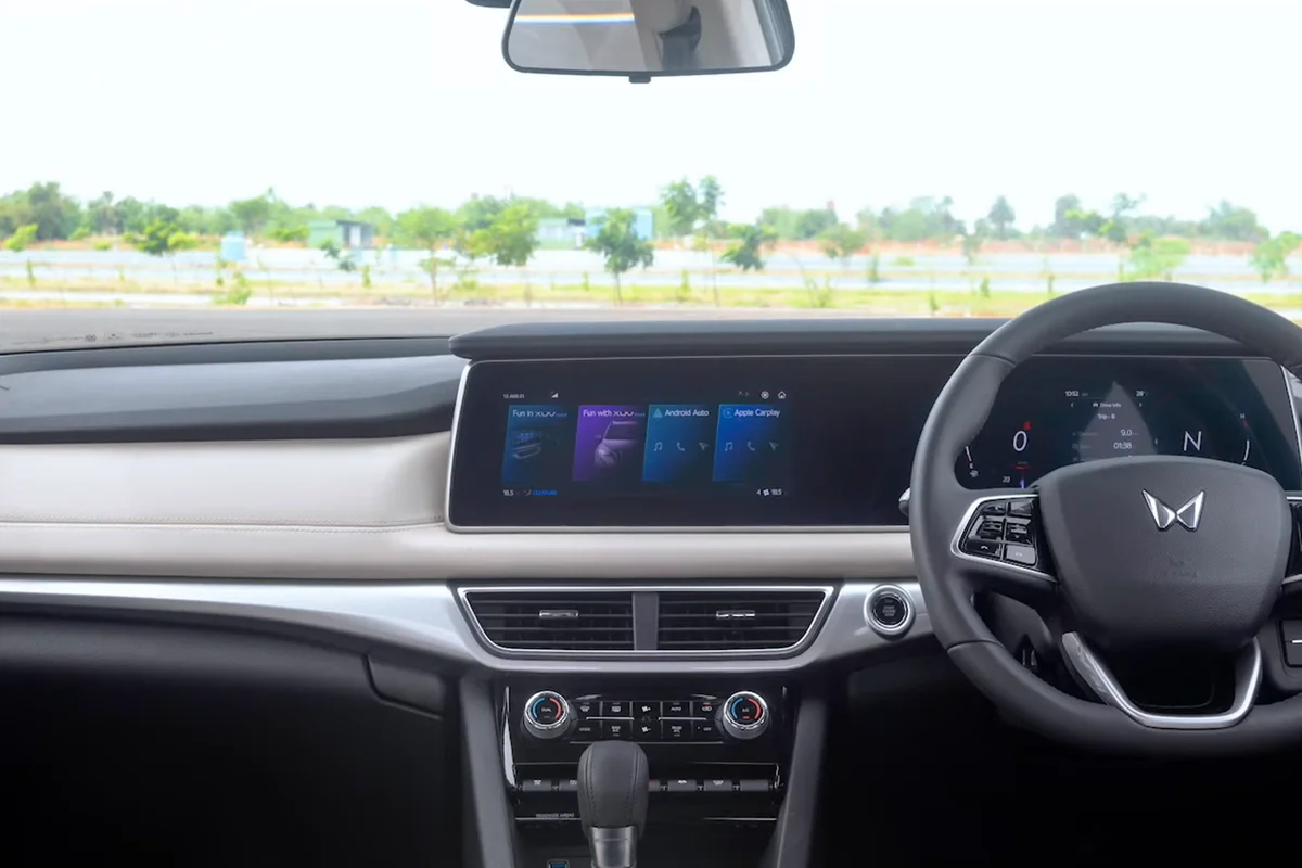 Modern Ergonomic Cabin with Touchscreen Infotainment