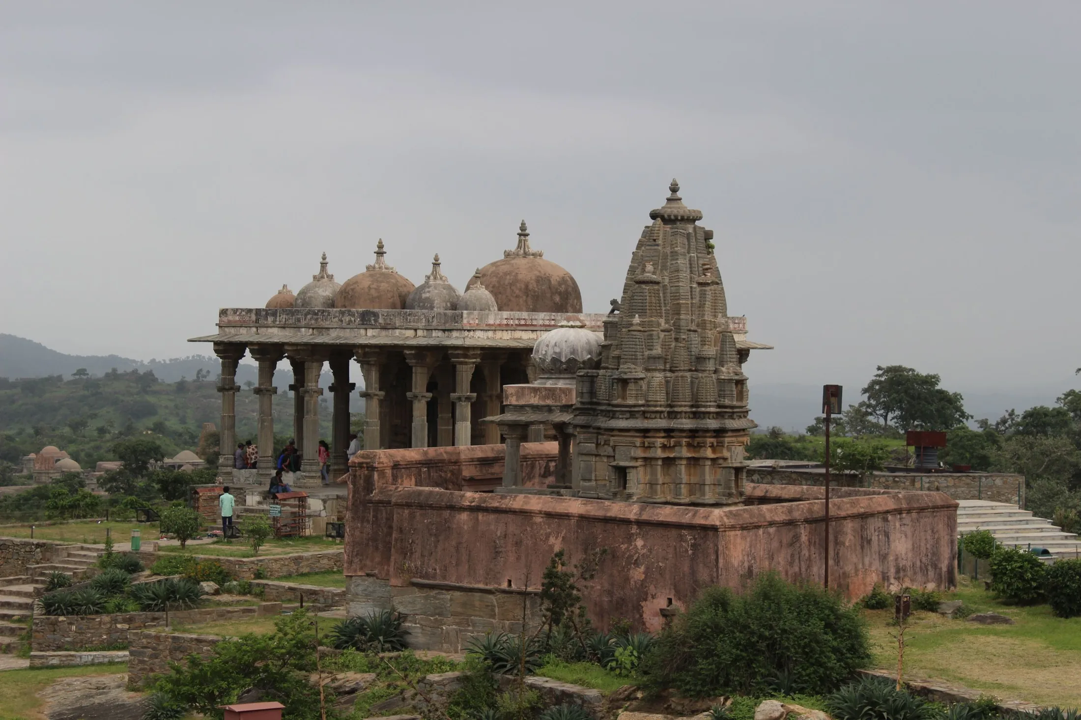 Historic temple complex near Kumbhalgarh