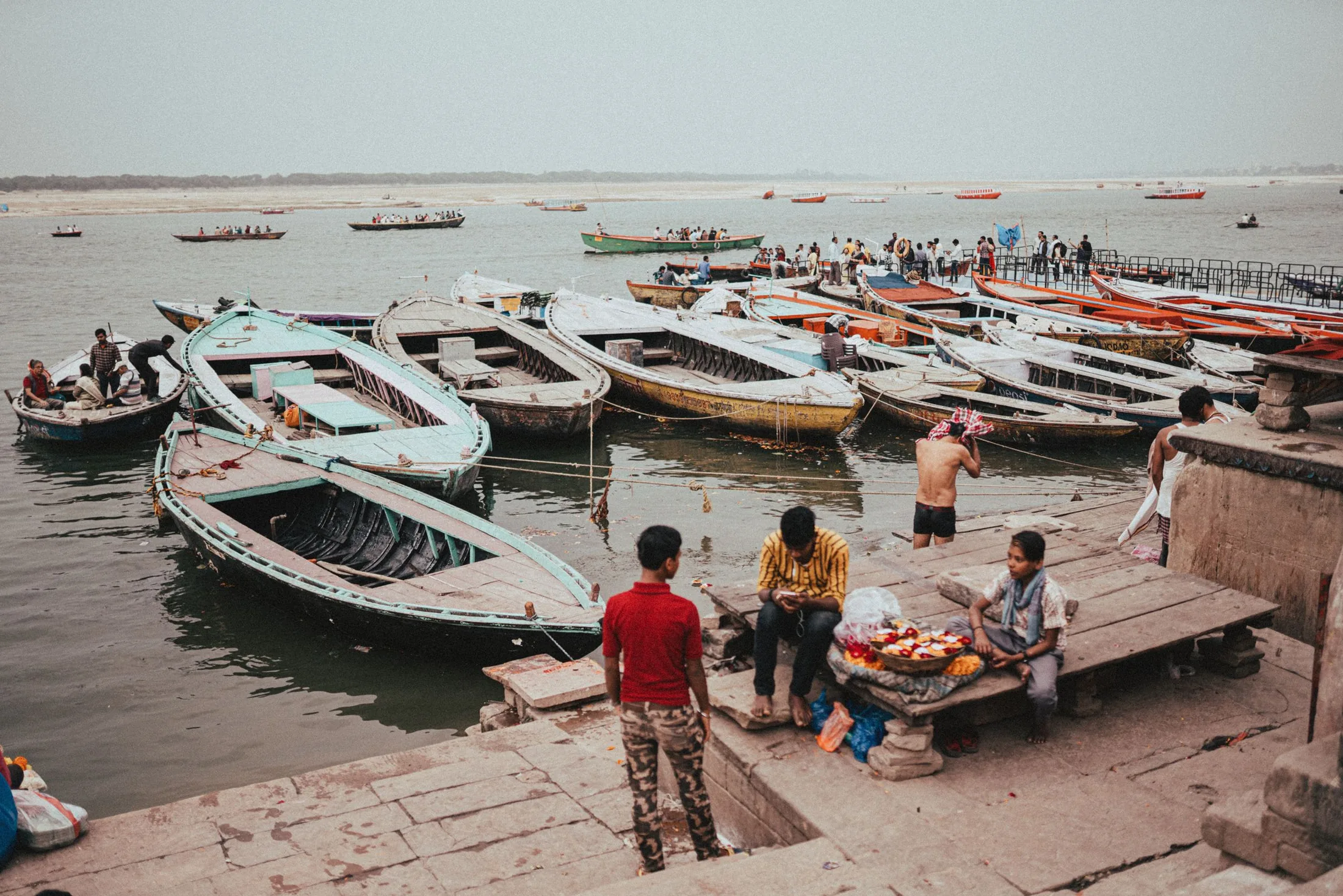 Varanasi riverside ghats