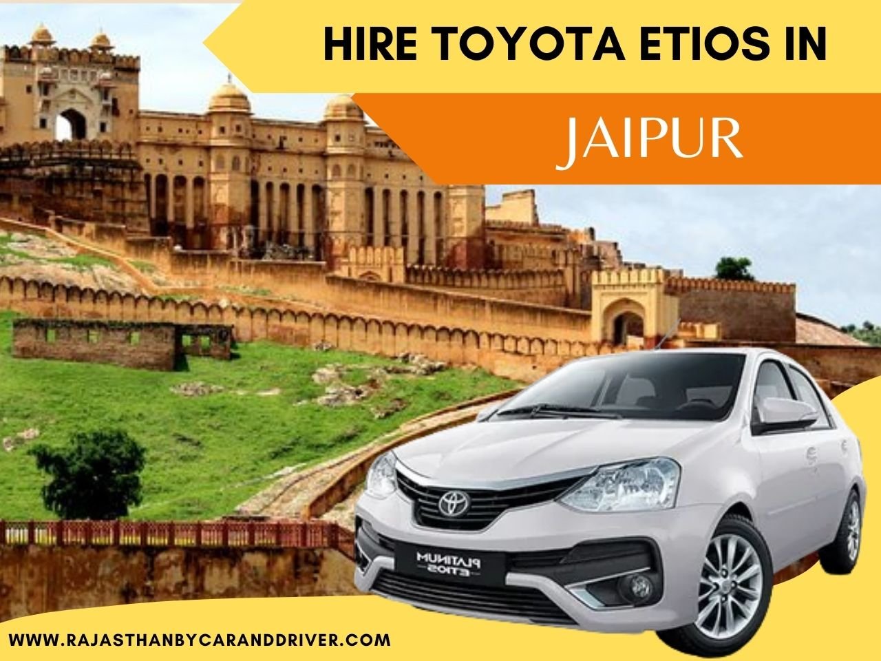 HIRE TOYOTA ETIOS IN JAIPUR