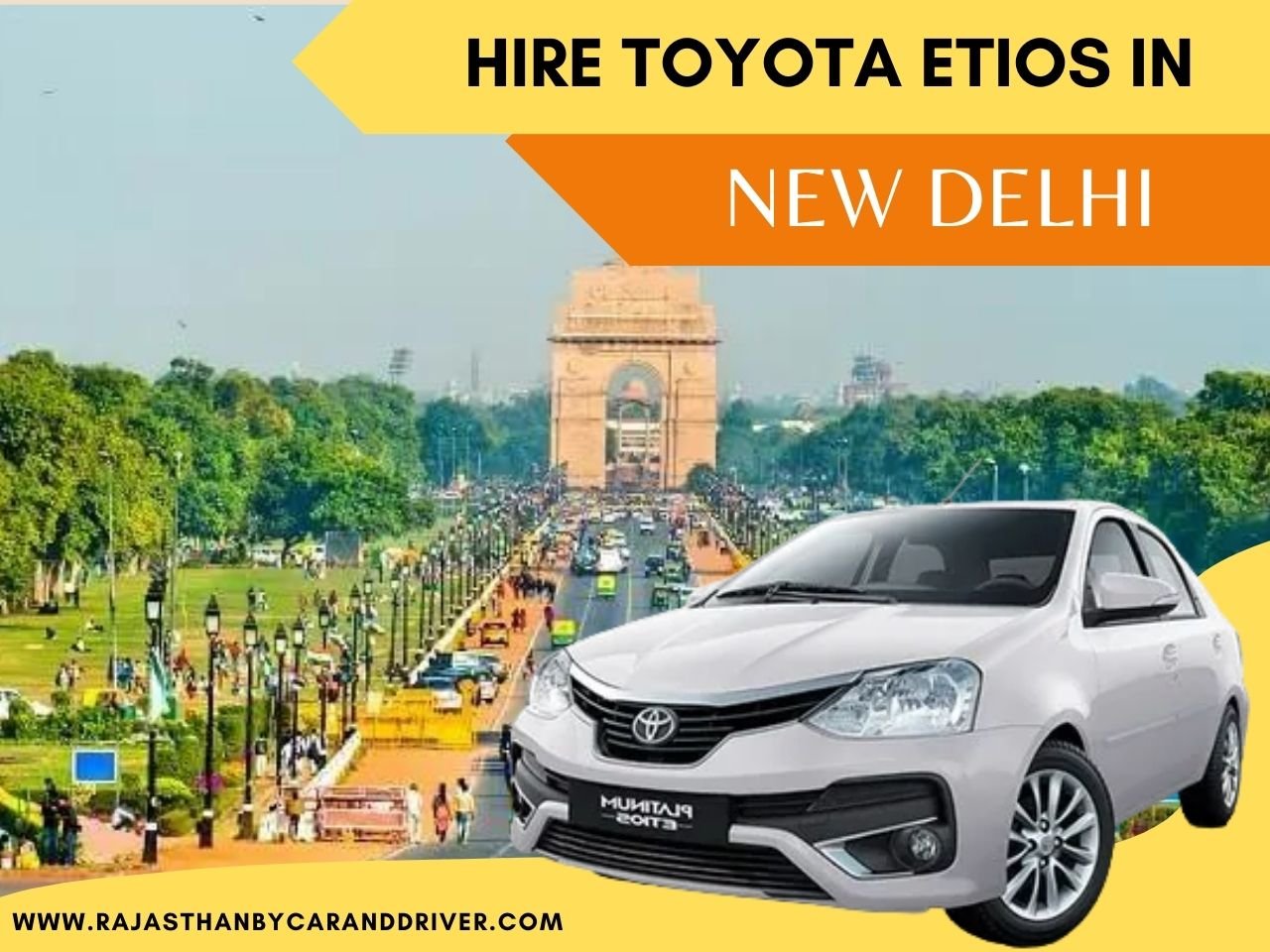 HIRE TOYOTA ETIOS IN NEW DELHI