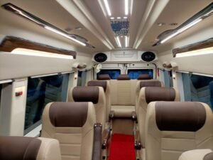 Hire 12 seater Tempo traveler Rent a 12 seater Tempo traveler 1