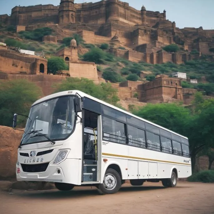 How much it costs to rent Maharaja Mini Bus with driver