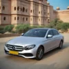 Rent Mercedes E Class with driver for sightseeing