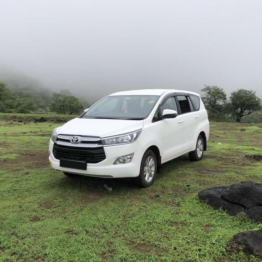 Rent Toyota Innova Crysta with driver for sightseeing