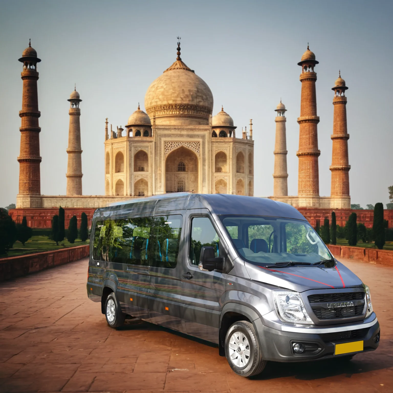 rent Hire Force Urbania with driver for your trip