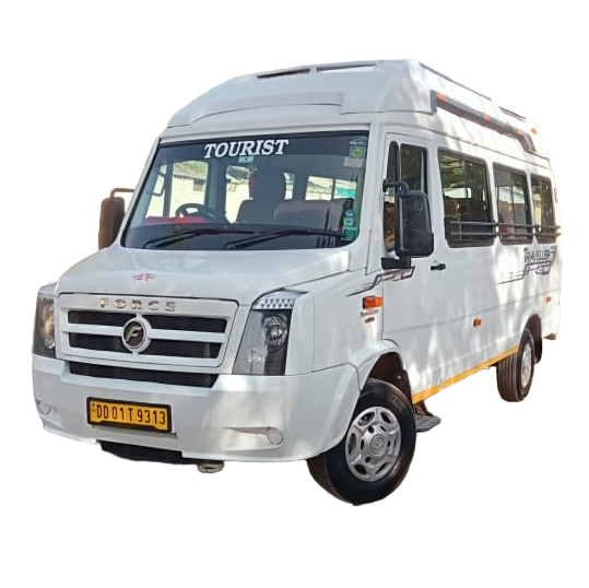 hire 16 seater maharaja tempo traveller for rent