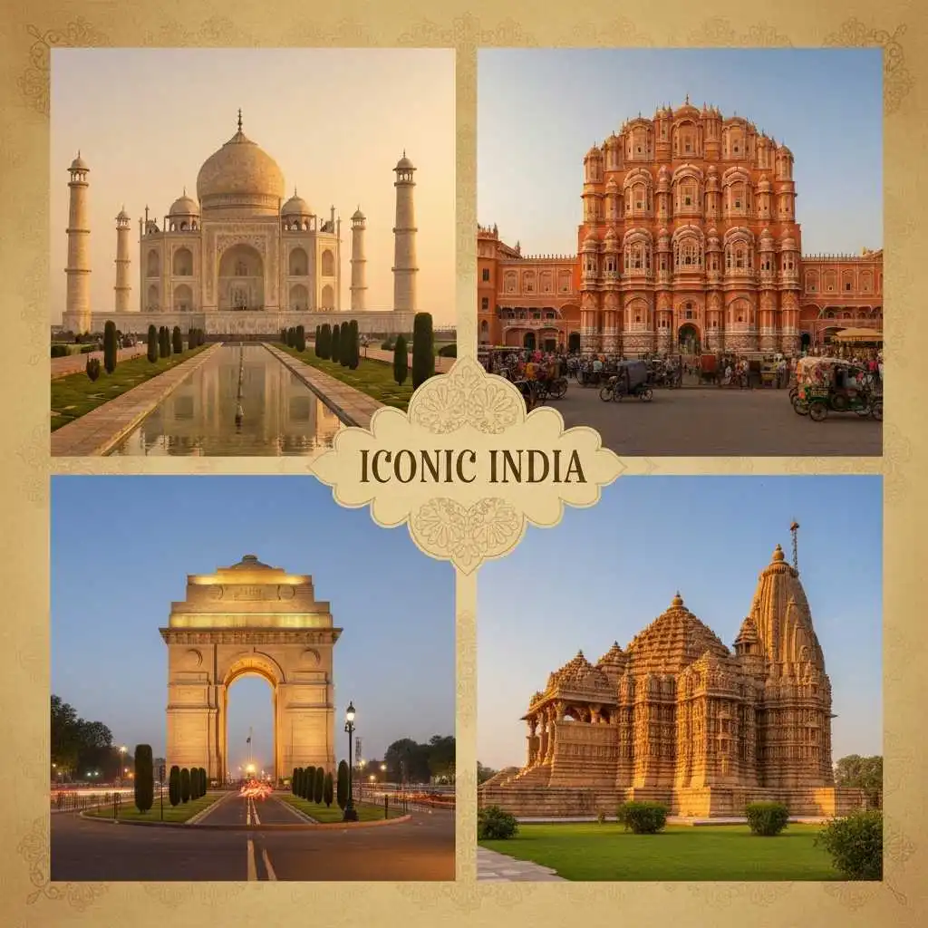 Goldern tringle tour with Khajuraho temple