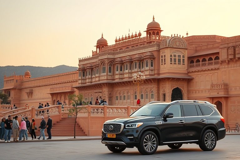 Explore Rajasthan By Car & Driver 2 pink-city-explorer
