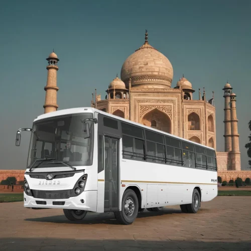 Rent Maharaja Mini Bus with driver for sightseeing​